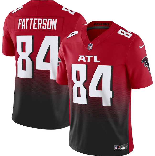 Men & Women & Youth Atlanta Falcons #84 Cordarrelle Patterson Red Black 2023 F.U.S.E. Vapor Untouchable Limited Stitched Jersey